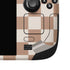 Neutral Checkered Steam Deck Handheld Gaming Computer OLED Skin