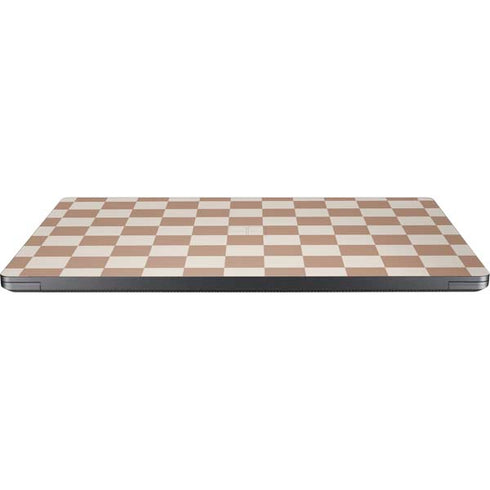 Neutral Checkered Surface Laptop 7 15in Skin