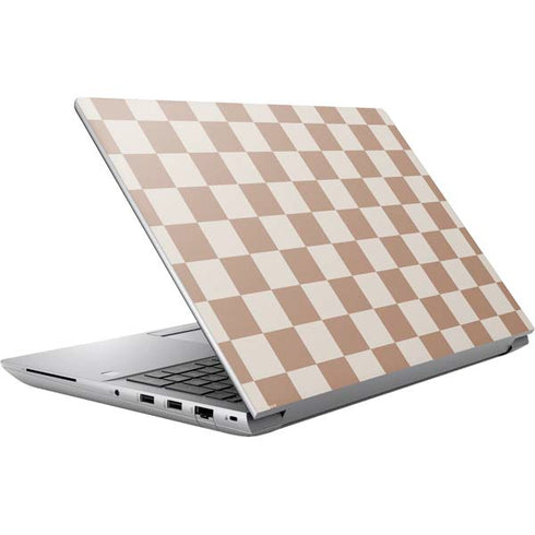 Neutral Checkered HP ZBook Fury 16 G10 Skin