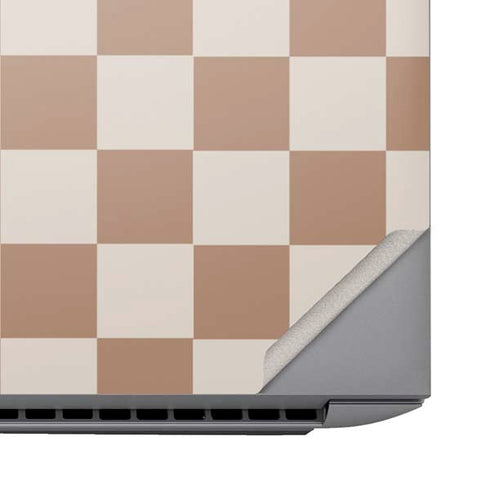 Neutral Checkered HP ZBook Fury 16 G10 Skin