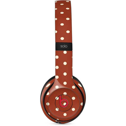 Neutral Polka Dots Beats Solo 3 Wireless Skin