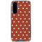 Neutral Polka Dots Galaxy A36 5G Clear Case