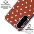 Neutral Polka Dots Galaxy A36 5G Clear Case