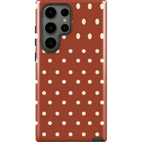 Neutral Polka Dots Galaxy S23 Ultra Pro Case