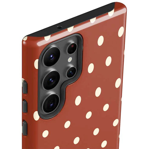 Neutral Polka Dots Galaxy S23 Ultra Pro Case