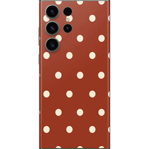 Neutral Polka Dots Galaxy Skins