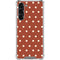 Neutral Polka Dots Galaxy S24 FE Clear Case
