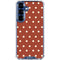 Neutral Polka Dots Galaxy S25 Clear Case