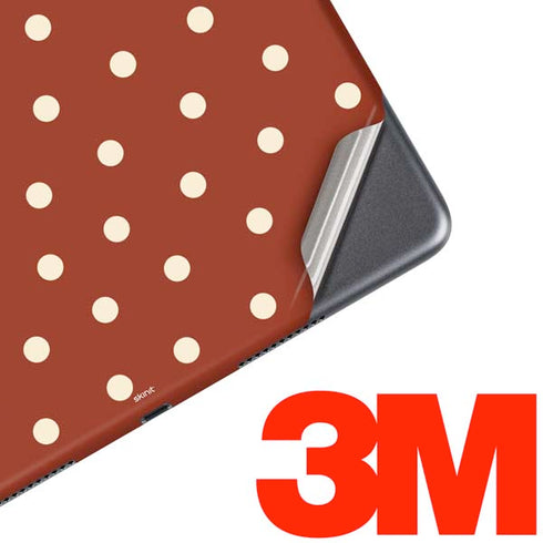 Neutral Polka Dots iPad Skins