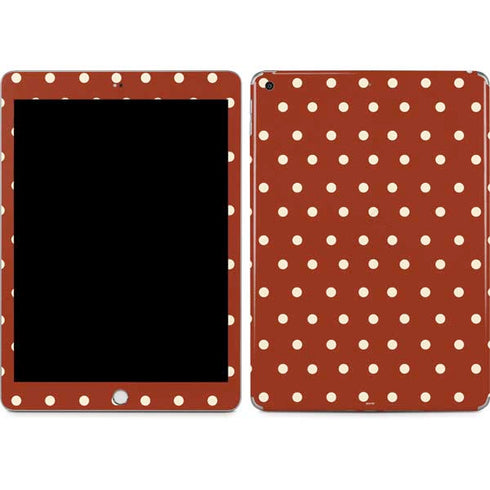 Neutral Polka Dots Apple iPad Skin