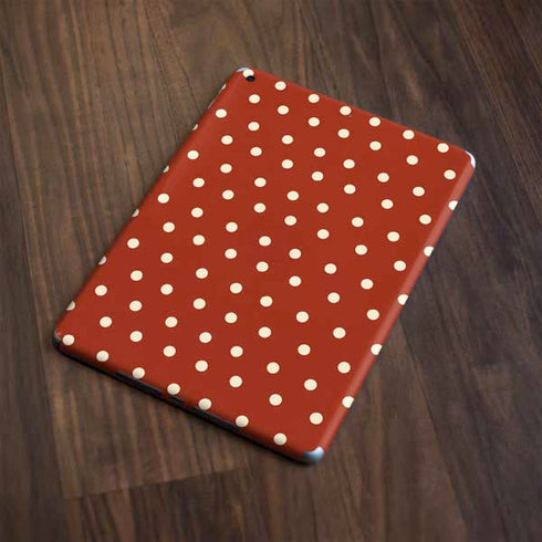 Neutral Polka Dots Apple iPad Skin