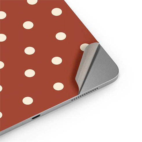 Neutral Polka Dots Apple iPad Air Skin
