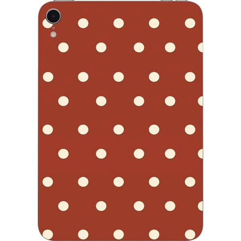 Neutral Polka Dots Apple iPad Mini Skin