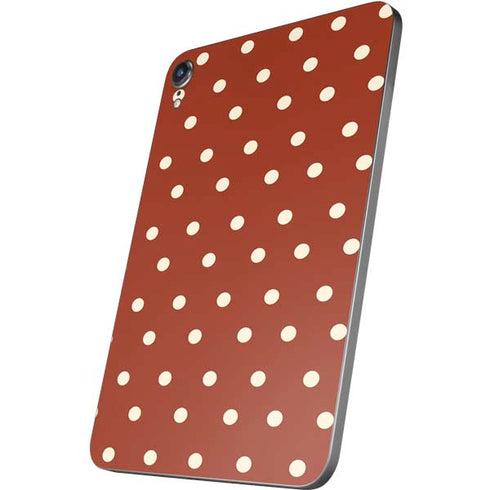 Neutral Polka Dots Apple iPad Mini Skin