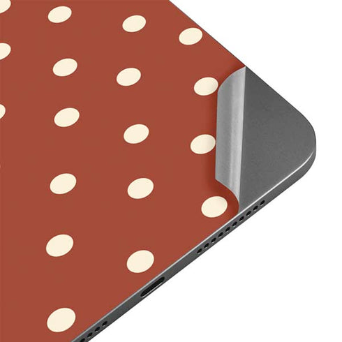 Neutral Polka Dots Apple iPad Mini Skin