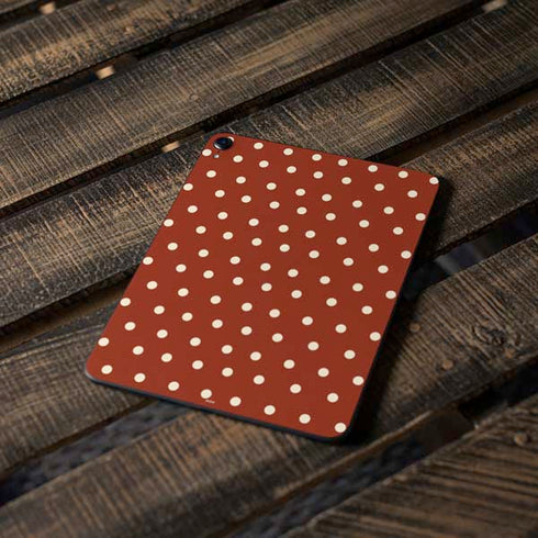 Neutral Polka Dots Apple iPad Pro Skin