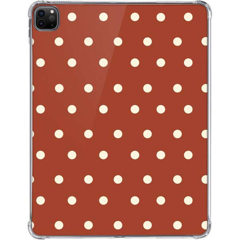Neutral Polka Dots iPad Pro 11in (2024) Clear Case