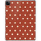 Neutral Polka Dots iPad Pro 11in (2024) Clear Case