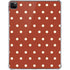 Neutral Polka Dots iPad Pro 11in (2024) Clear Case