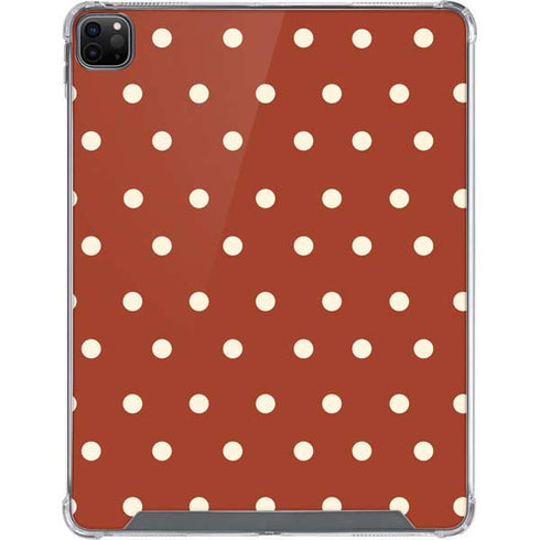 Neutral Polka Dots iPad Cases