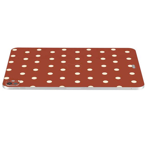 Neutral Polka Dots iPad Pro 13in M4 (2024) Skin