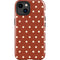 Neutral Polka Dots iPhone 15 Impact Case