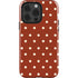 Neutral Polka Dots iPhone 15 Pro Impact Case