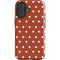 Neutral Polka Dots iPhone 16 Plus Impact Case