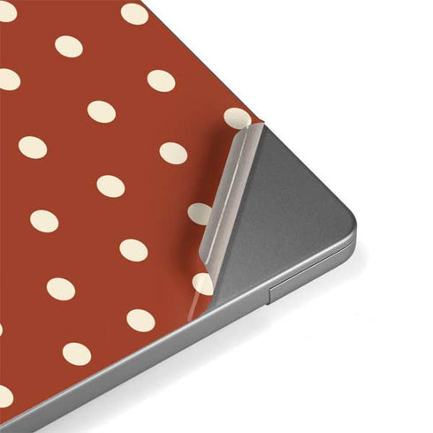 Neutral Polka Dots Apple MacBook Pro 14-inch Skin