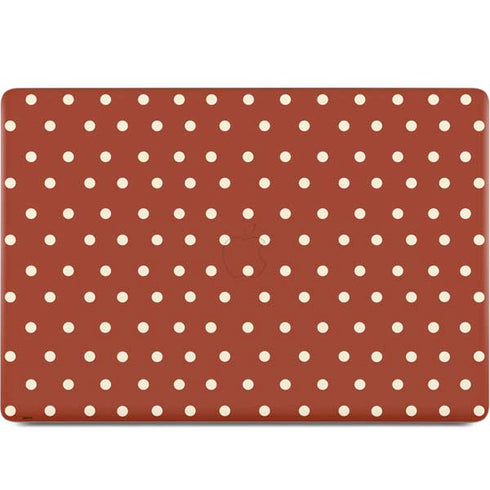 Neutral Polka Dots MacBook Skins