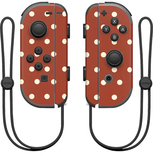 Neutral Polka Dots Nintendo Skins