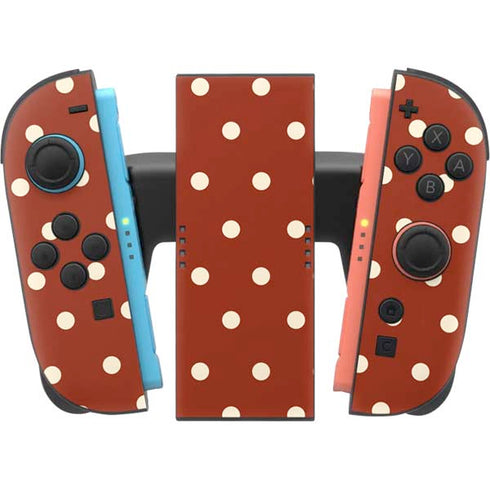 Neutral Polka Dots Nintendo Switch 2 (2025) Joy-Con Controller Skin