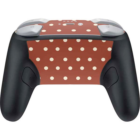 Neutral Polka Dots Nintendo Switch 2 (2025) Pro Controller Skin