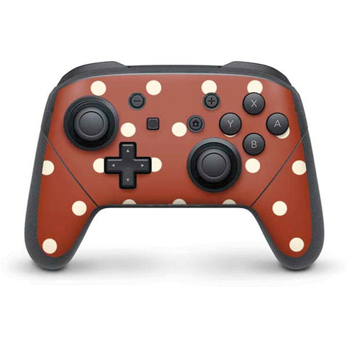 Neutral Polka Dots Nintendo Skins