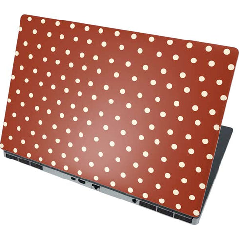 Neutral Polka Dots Dell Precision Skin