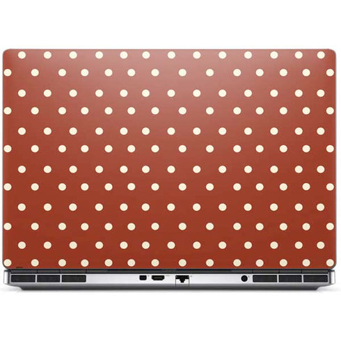 Neutral Polka Dots Dell Precision Skin