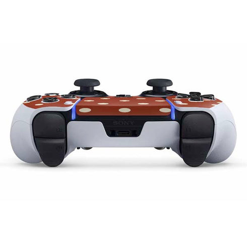Neutral Polka Dots PS5 DualSense Edge Pro Controller Skin
