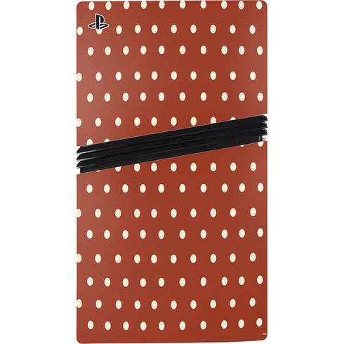 Neutral Polka Dots PS5 Pro Bundle Skin
