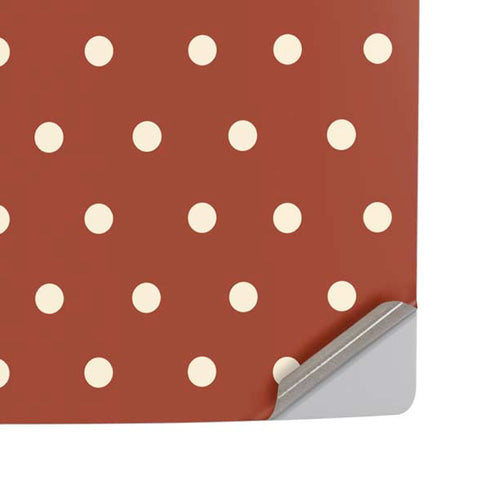 Neutral Polka Dots PS5 Pro Disk Console Skin