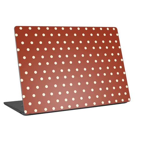 Neutral Polka Dots Laptop Skins