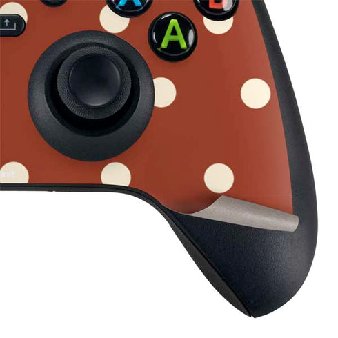 Neutral Polka Dots Xbox Series X Bundle Skin