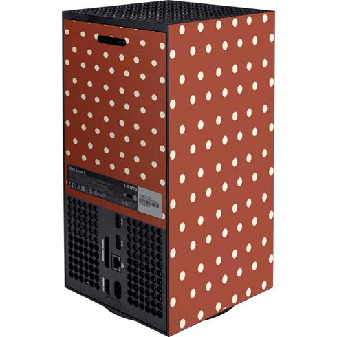 Neutral Polka Dots XBox Series X Digital Edition Bundle Skin