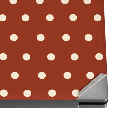 Neutral Polka Dots Dell XPS Skin