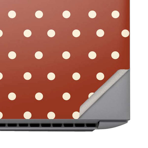 Neutral Polka Dots HP ZBook Fury 16 G10 Skin