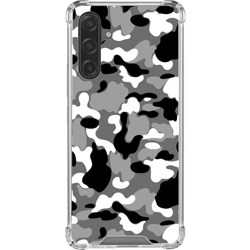 Neutral Street Camo Galaxy A17 Clear Case