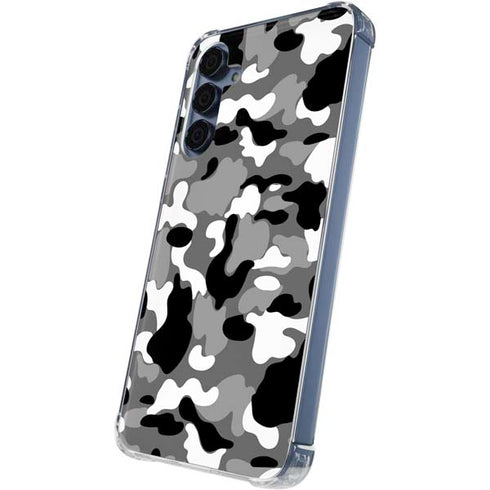 Neutral Street Camo Galaxy A55 5G Clear Case