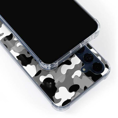 Neutral Street Camo Galaxy A55 5G Clear Case
