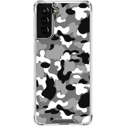 Neutral Street Camo Galaxy S22 Plus Clear Case