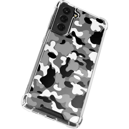 Neutral Street Camo Galaxy S22 Plus Clear Case