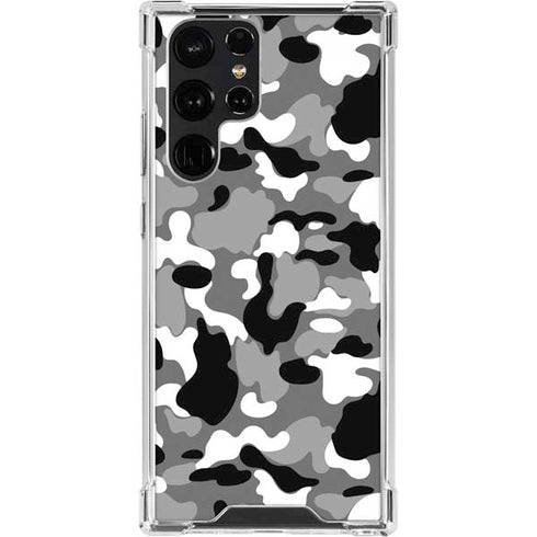 Neutral Street Camo Galaxy S23 Ultra Clear Case
